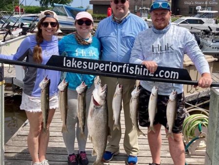 Catching Lake Trout